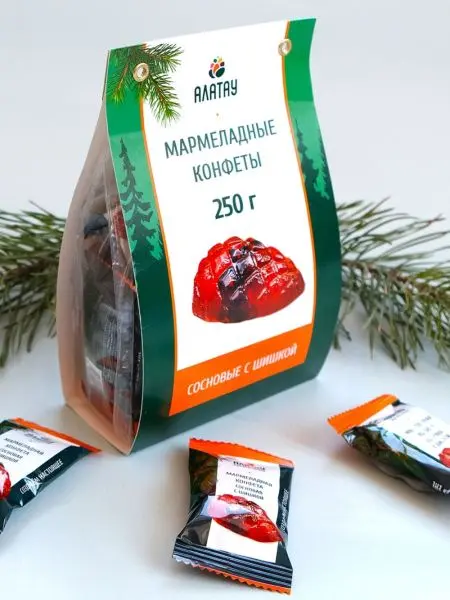 Мармелад с сосновой шишкой, 250 гр