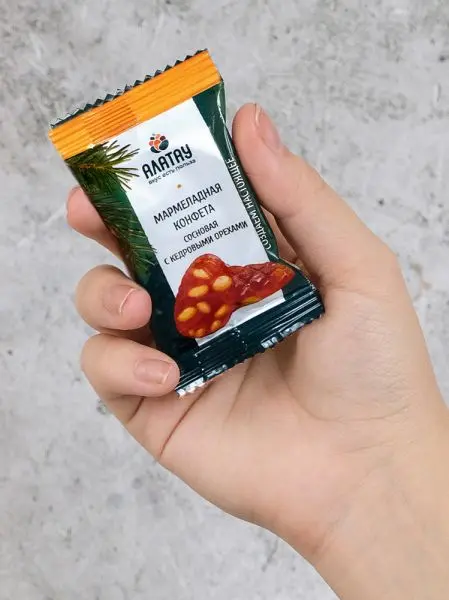 Мармелад сосновый с Кедровыми орешками, 1 кг Мармелад сосновый с Кедровыми орешками, 1 кг